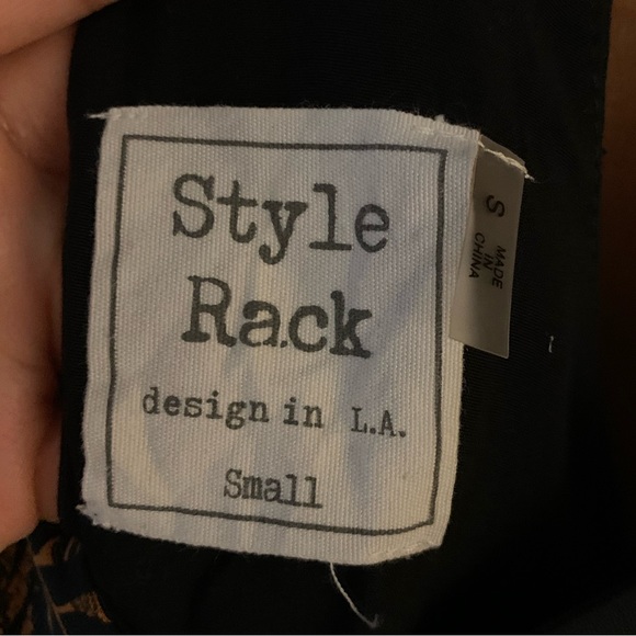 Style Rack Slip Up Mini Dress Size Small EUC - Picture 5 of 9